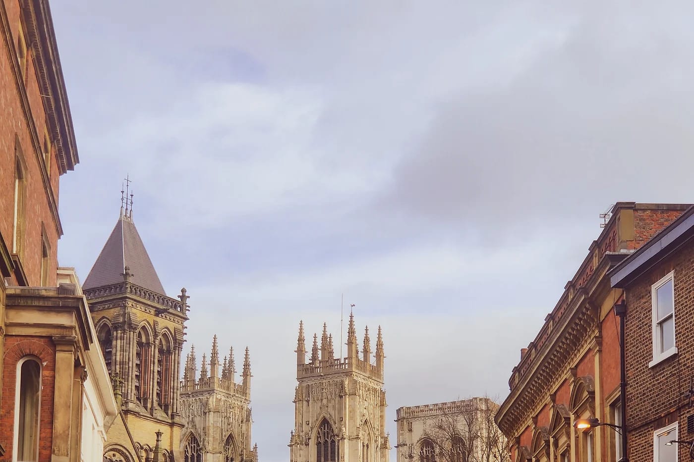 York Minster katunäkymän päätteenä