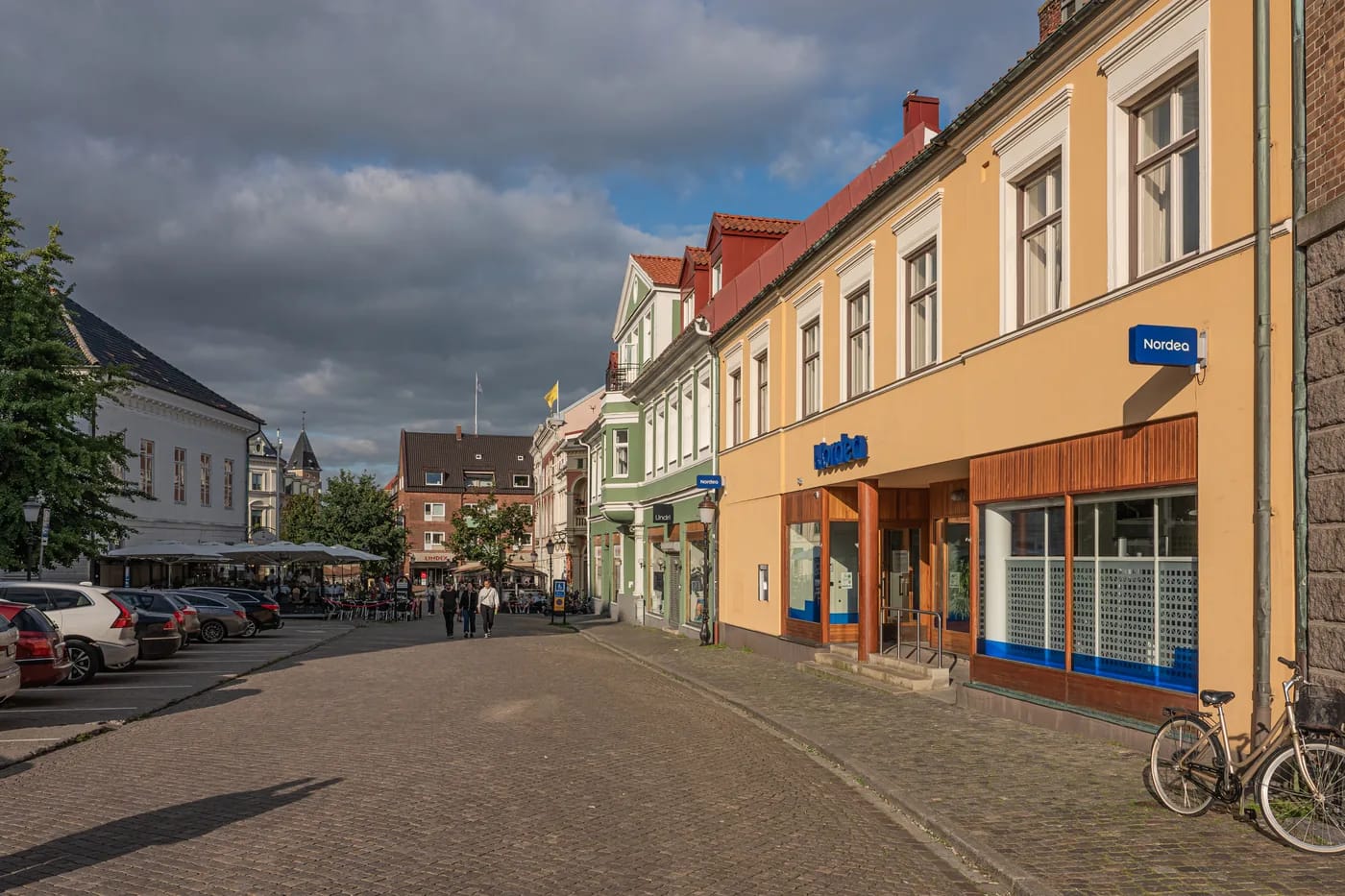 Ystadin vanhaakaupunkia ja rannikkoa