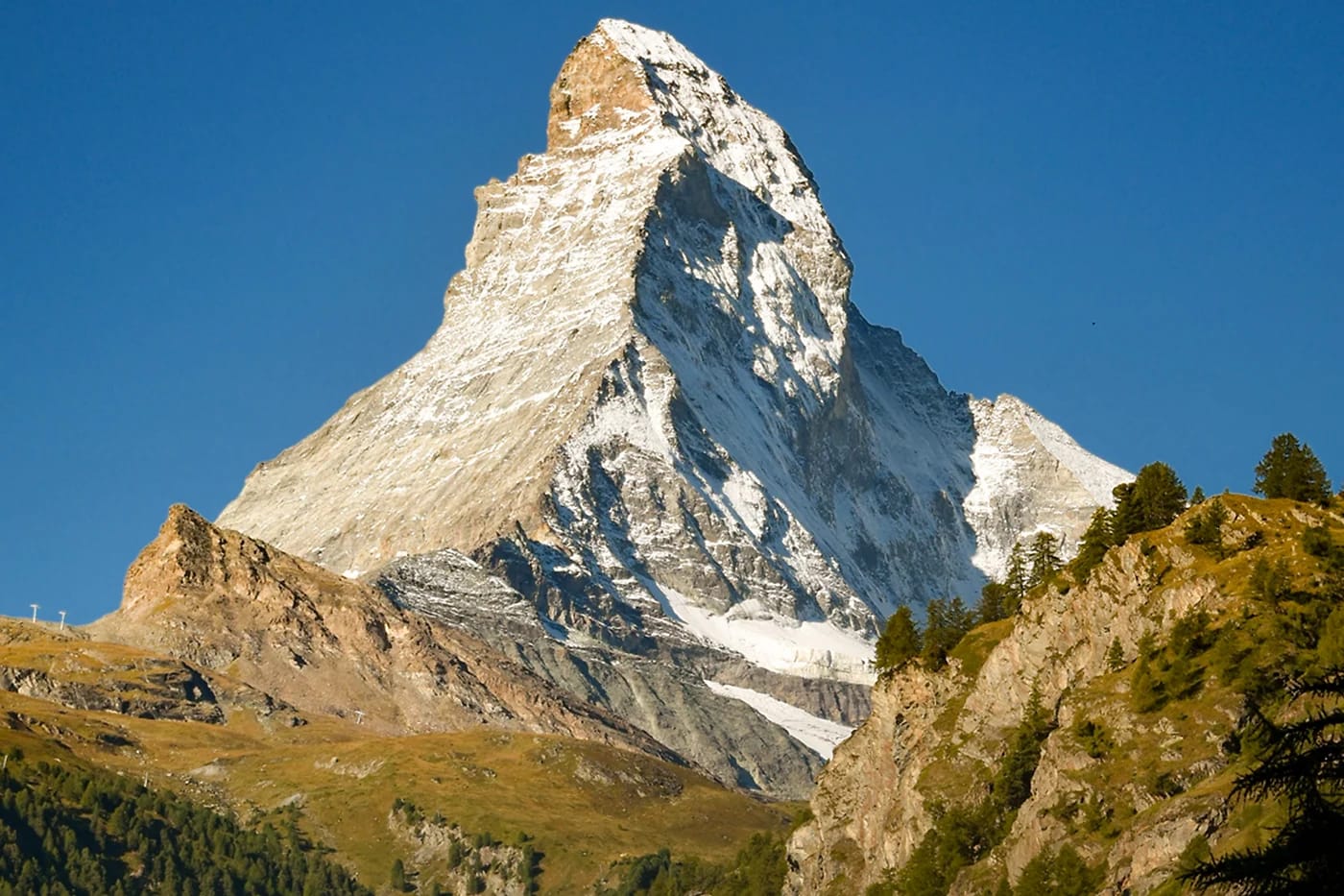 Matterhorn Zermattin yllä