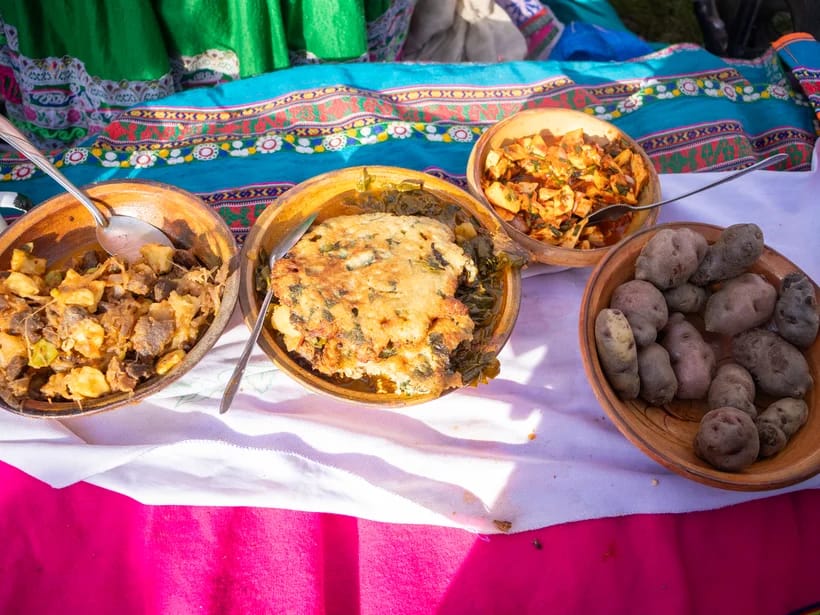 Paikallinen ruokalaji kohteessa Arequipa