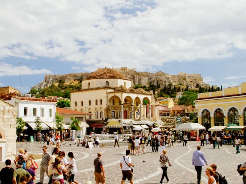 Monastiraki & kirpputori