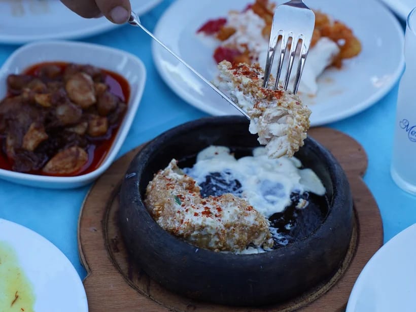 Paikallinen ruokalaji kohteessa Bodrum