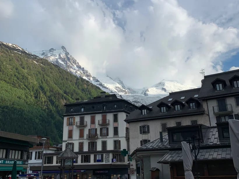 Chamonix'n keskusta