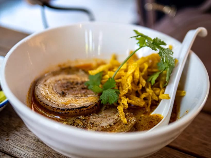 Paikallinen ruokalaji kohteessa Chiang Mai