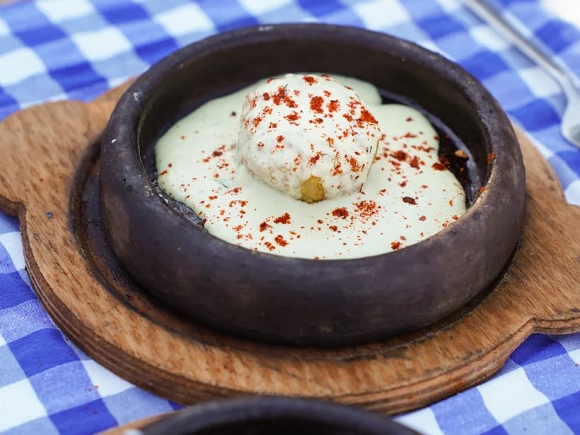 Paikallinen ruokalaji kohteessa Fethiye