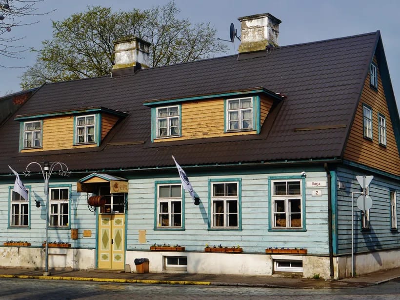 Vanhakaupunki ja puutalot