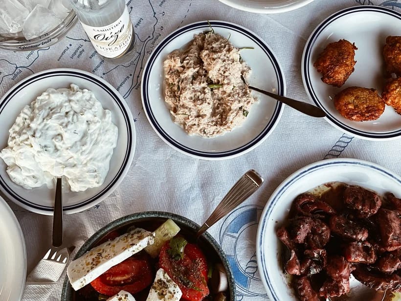 Paikallinen ruokalaji kohteessa Halkidiki