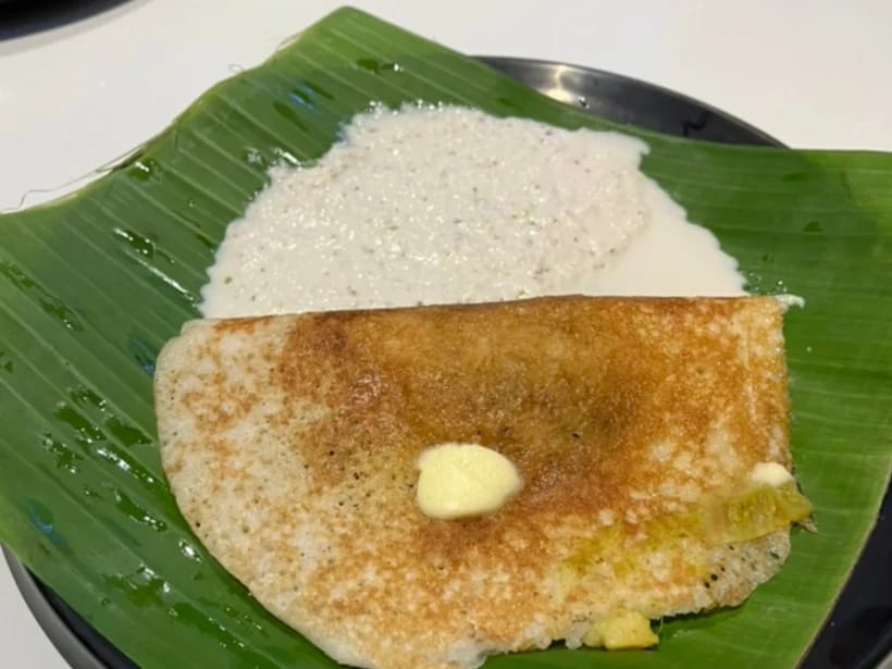 Paikallinen ruokalaji kohteessa Hampi
