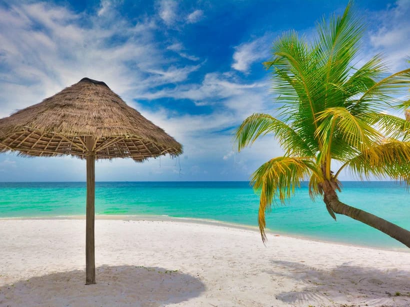 Long Set Beach (4K Beach)