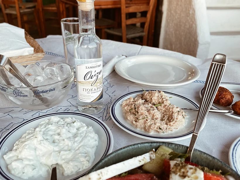 Paikallinen ruokalaji kohteessa Lefkas