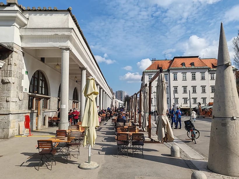 Keskustori & Plečnikin arkkitehtuuri