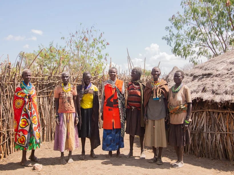 Maasai-kylät