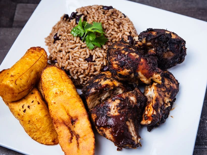 Paikallinen ruokalaji kohteessa Montego Bay