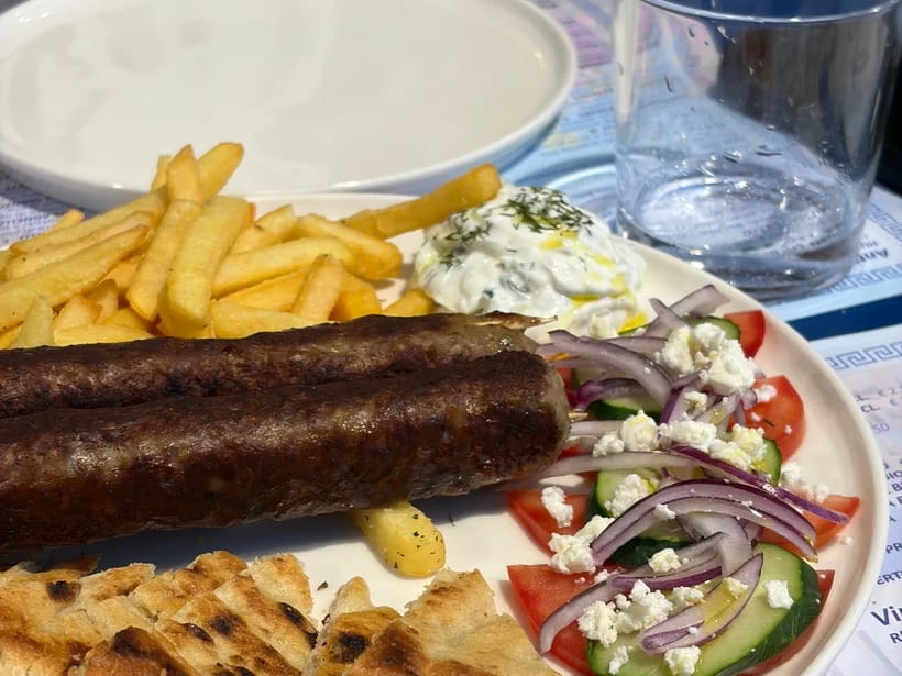 Paikallinen ruokalaji kohteessa Naxos