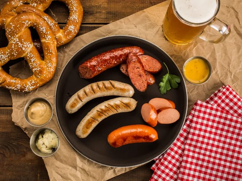 Paikallinen ruokalaji kohteessa Neuschwanstein