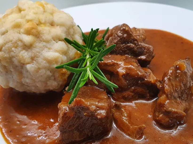 Paikallinen ruokalaji kohteessa Praha