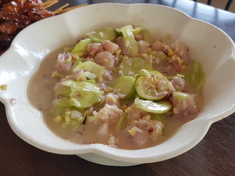 Paikallinen ruokalaji kohteessa Siargao