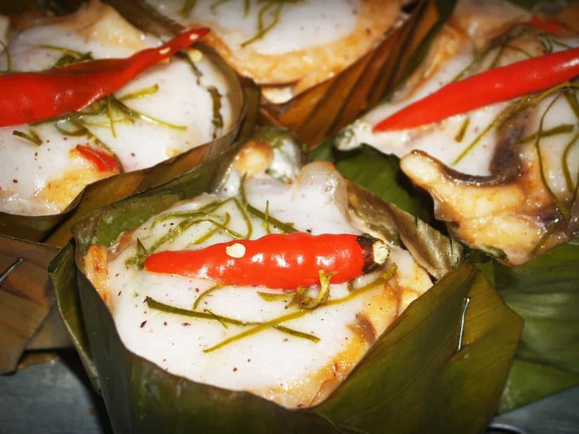 Paikallinen ruokalaji kohteessa Siem Reap