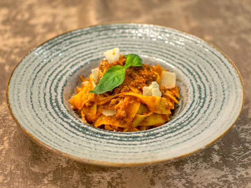 Paikallinen ruokalaji kohteessa Siena