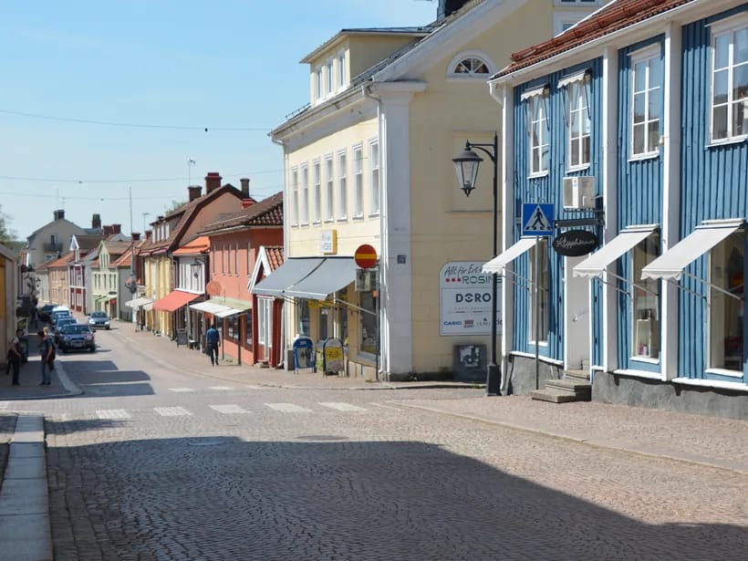 Stora Torget ja puutalokeskusta