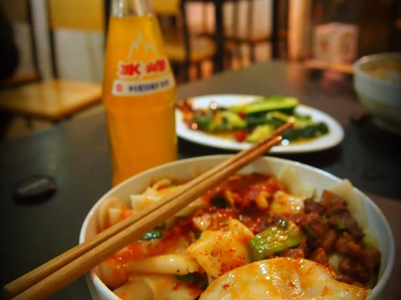 Paikallinen ruokalaji kohteessa Xi'an