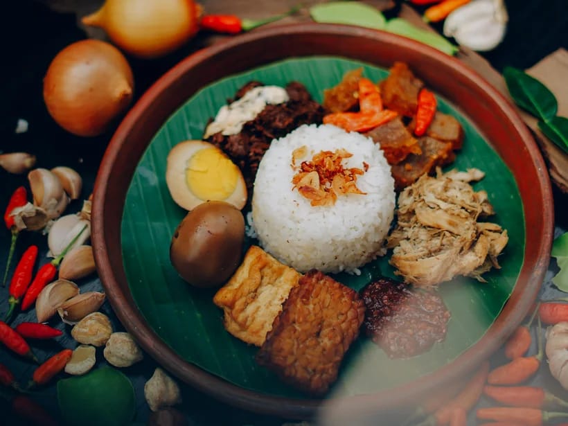 Paikallinen ruokalaji kohteessa Yogyakarta