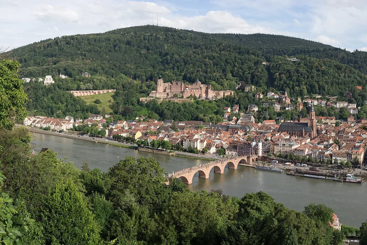Heidelberg, Baden-Württemberg — matkakohde