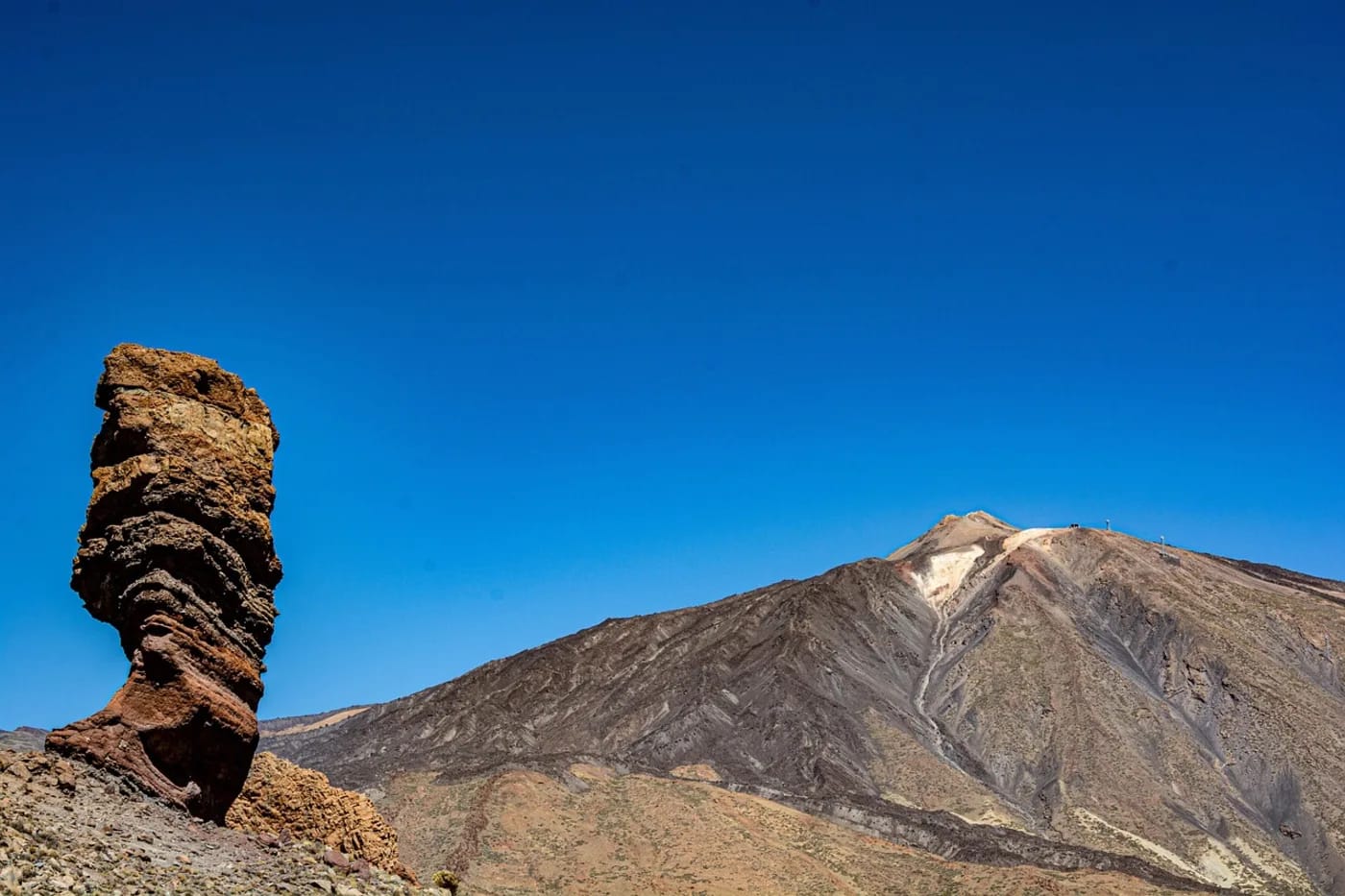 Roque Cinchado ja Teide-tulivuori