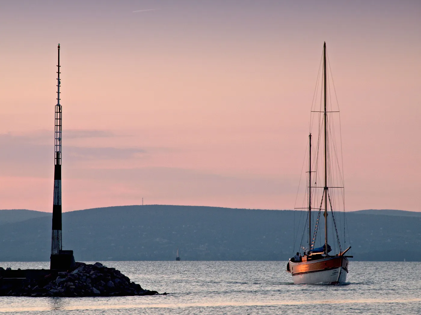 Balatonin auringonlasku