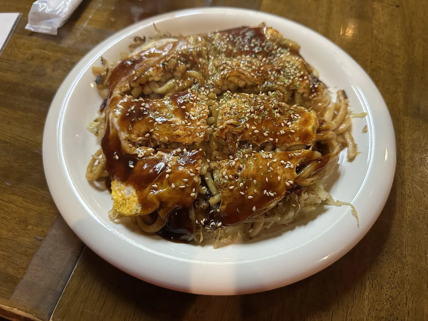 Hiroshiman kerroksellinen okonomiyaki