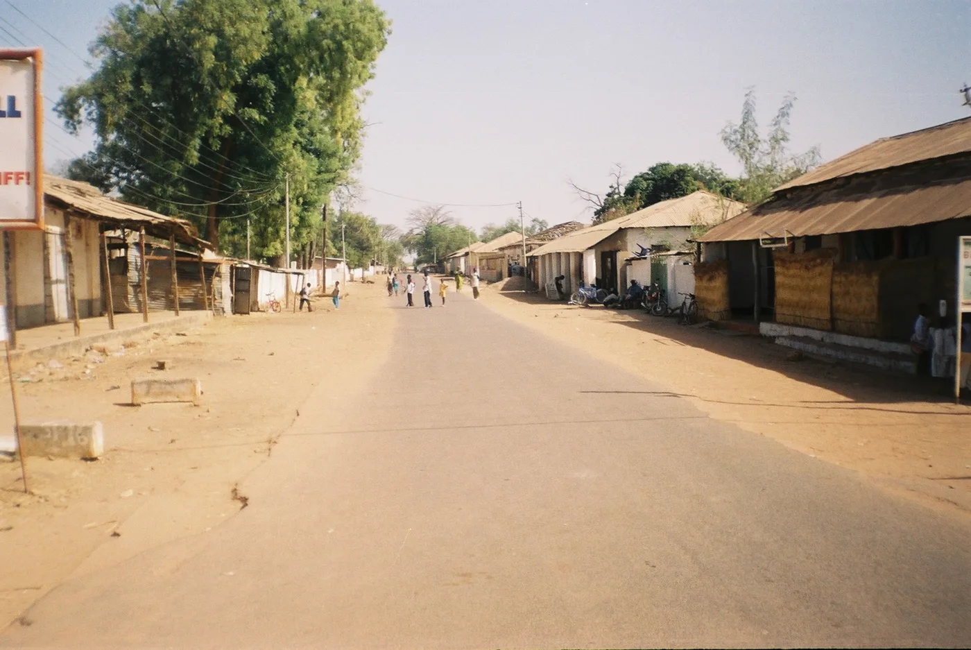 Janjanbureh'n hiekkakatu