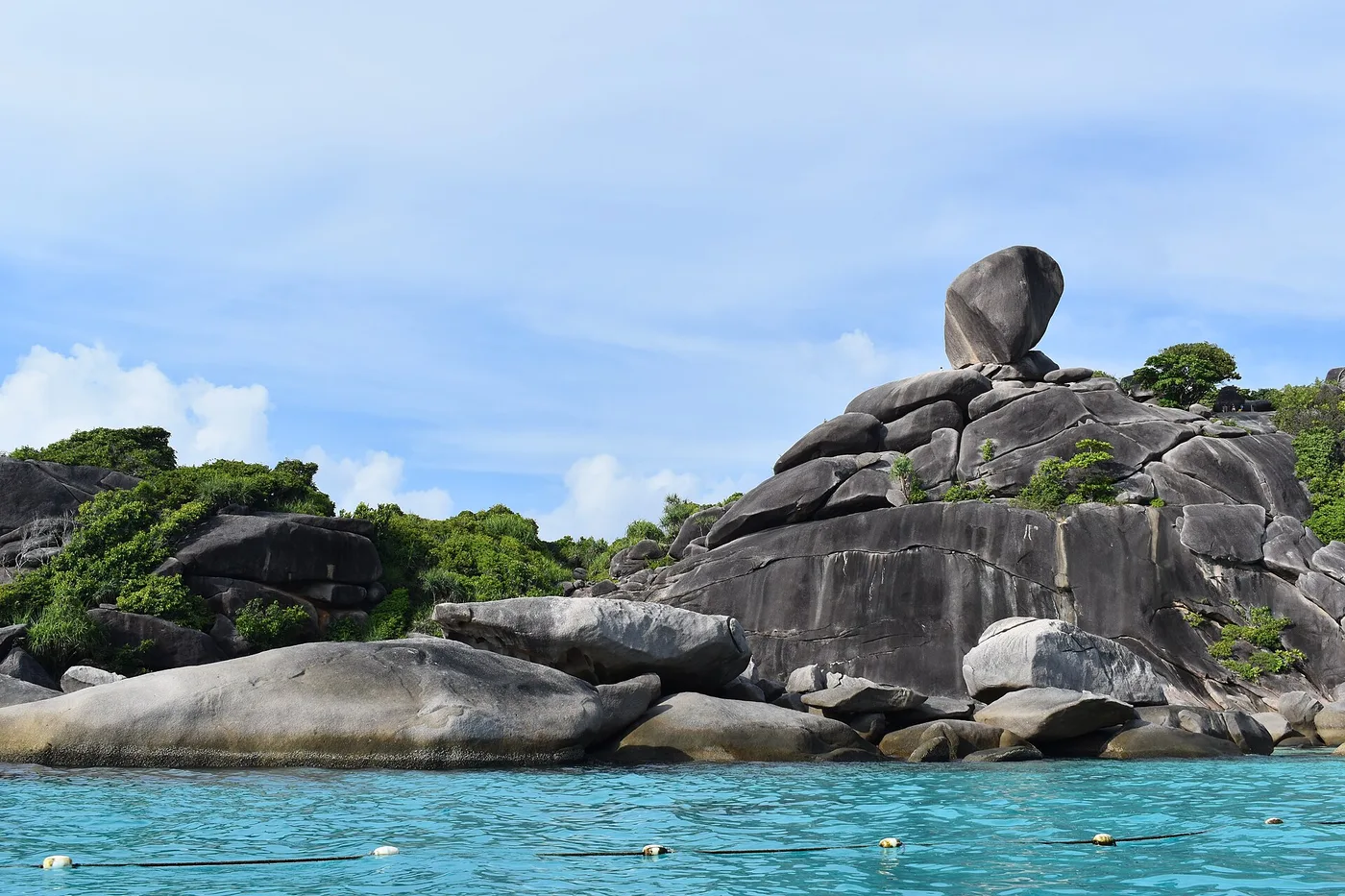 Donald Duck Bay, Similan-saaret