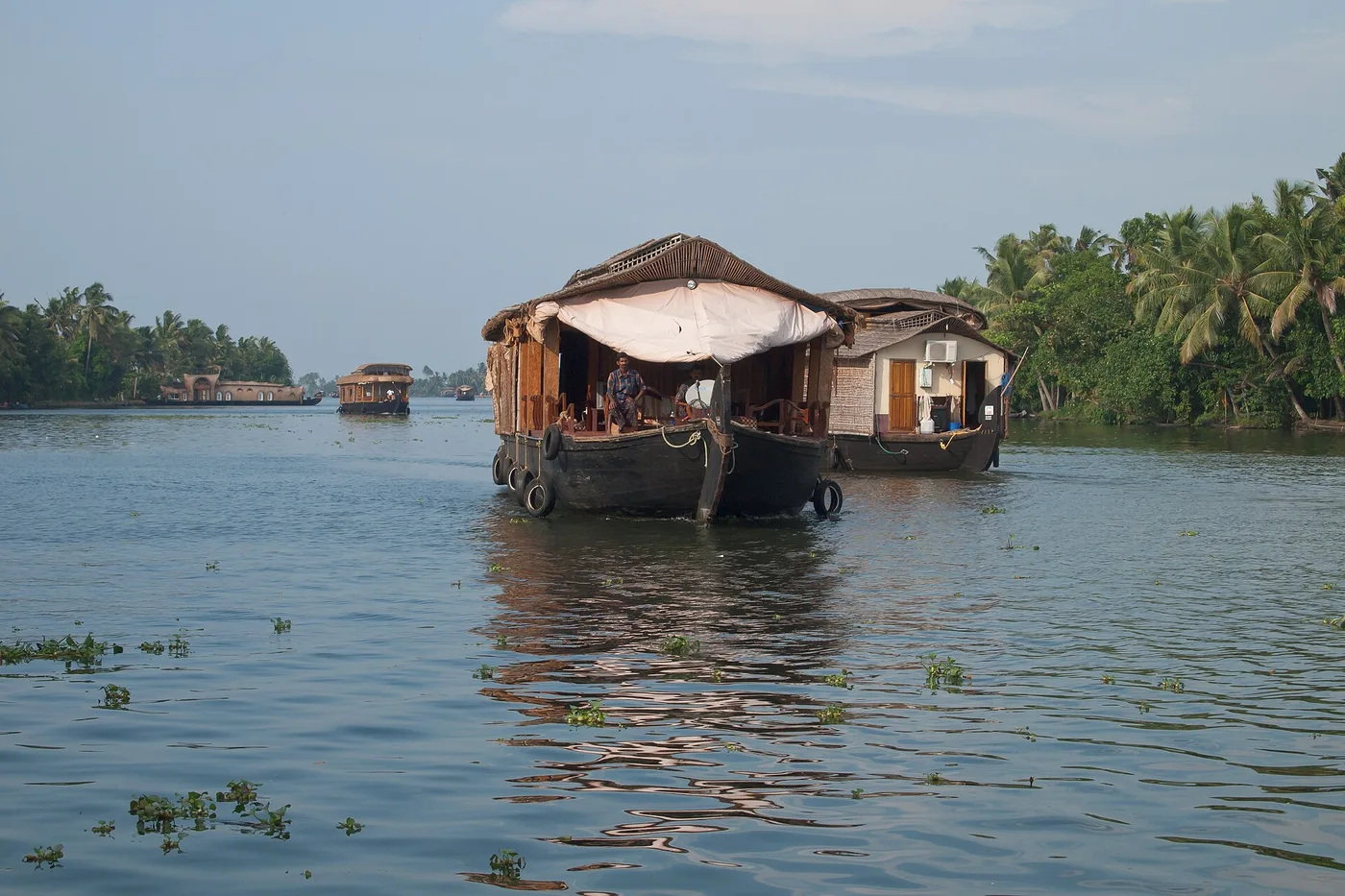 Houseboat Keralan backwatereilla