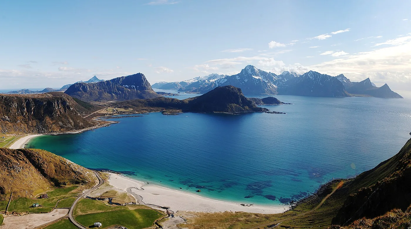 Hauklandin valkohiekkaranta
