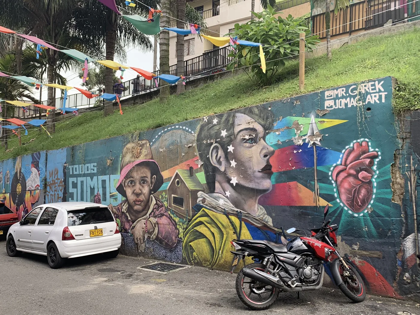 Comuna 13:n katutaidetta