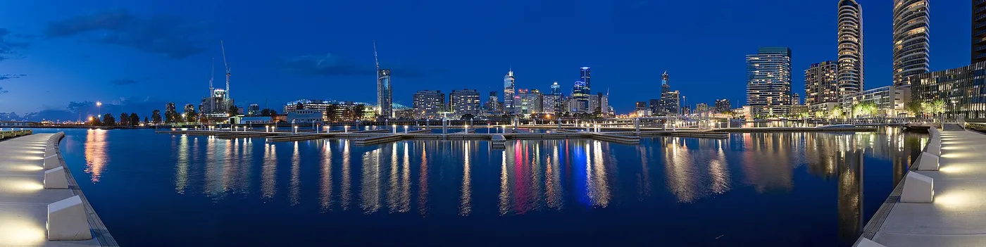 Melbournen silhuetti