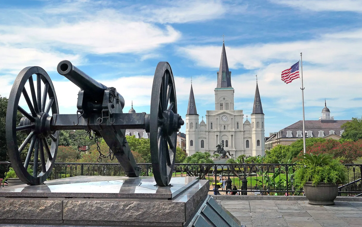 Jackson Square ja St. Louis -katedraali