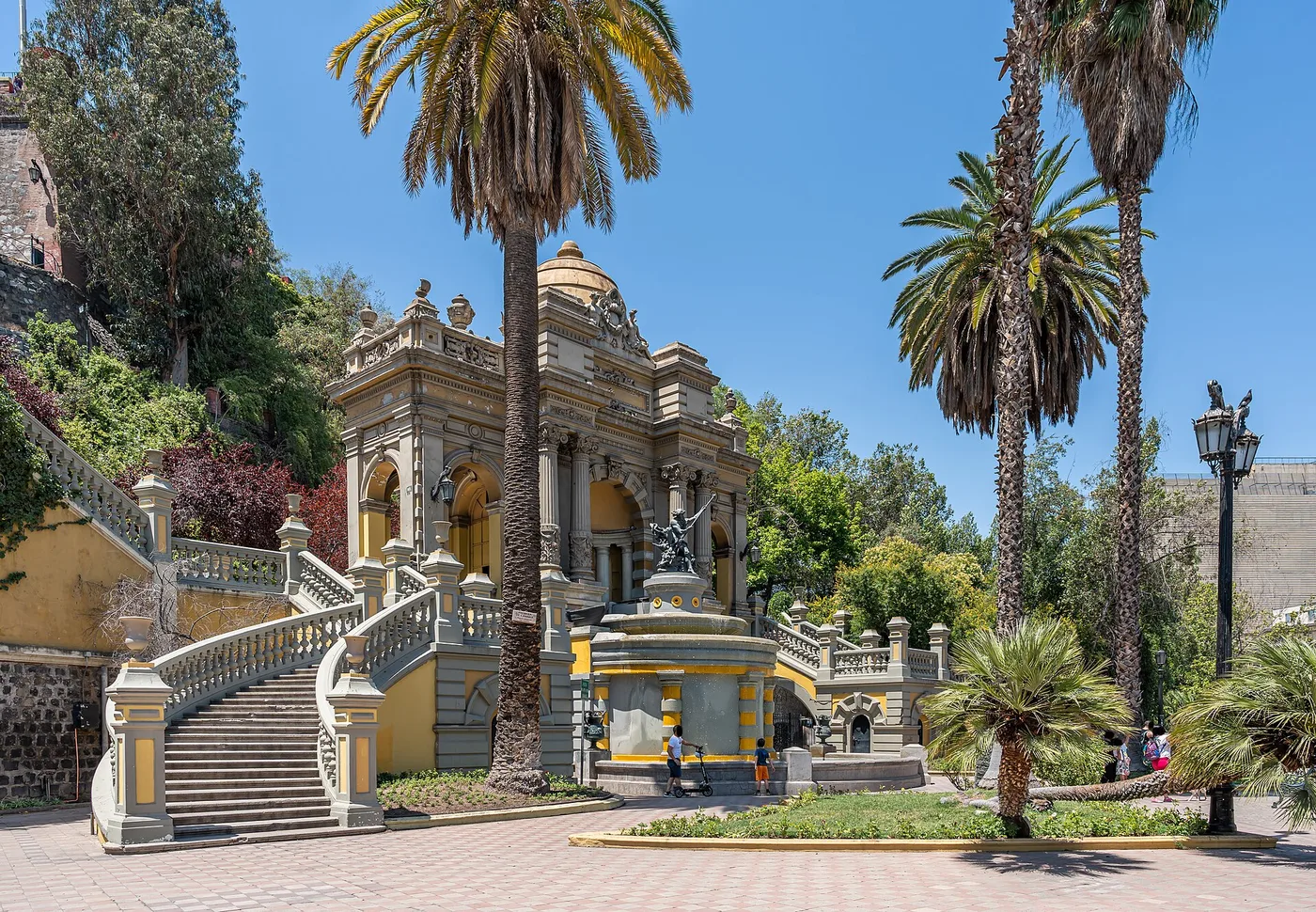 Cerro Santa Lucían puistokukkula