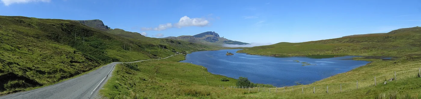 Loch Fada ja Storrin vuoret