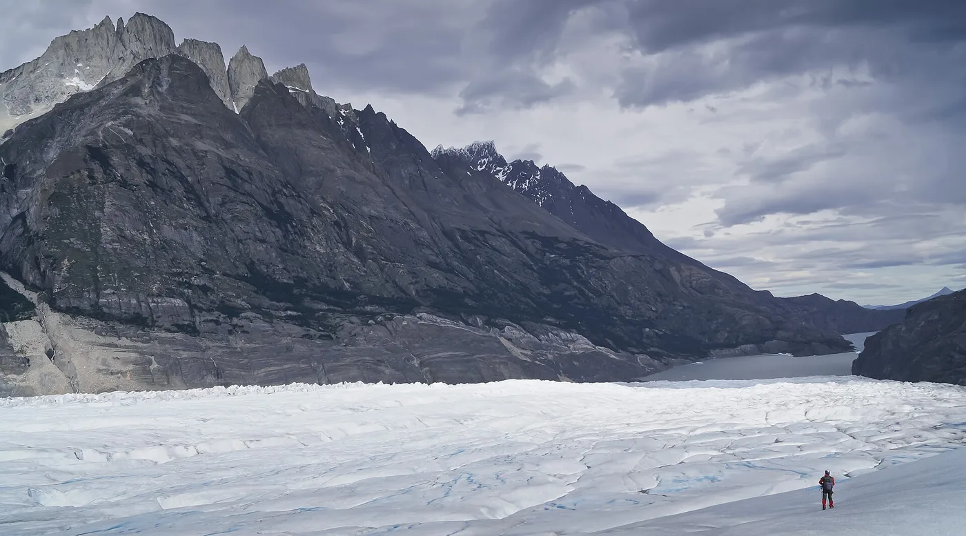 Grey-jäätikkö Patagoniassa