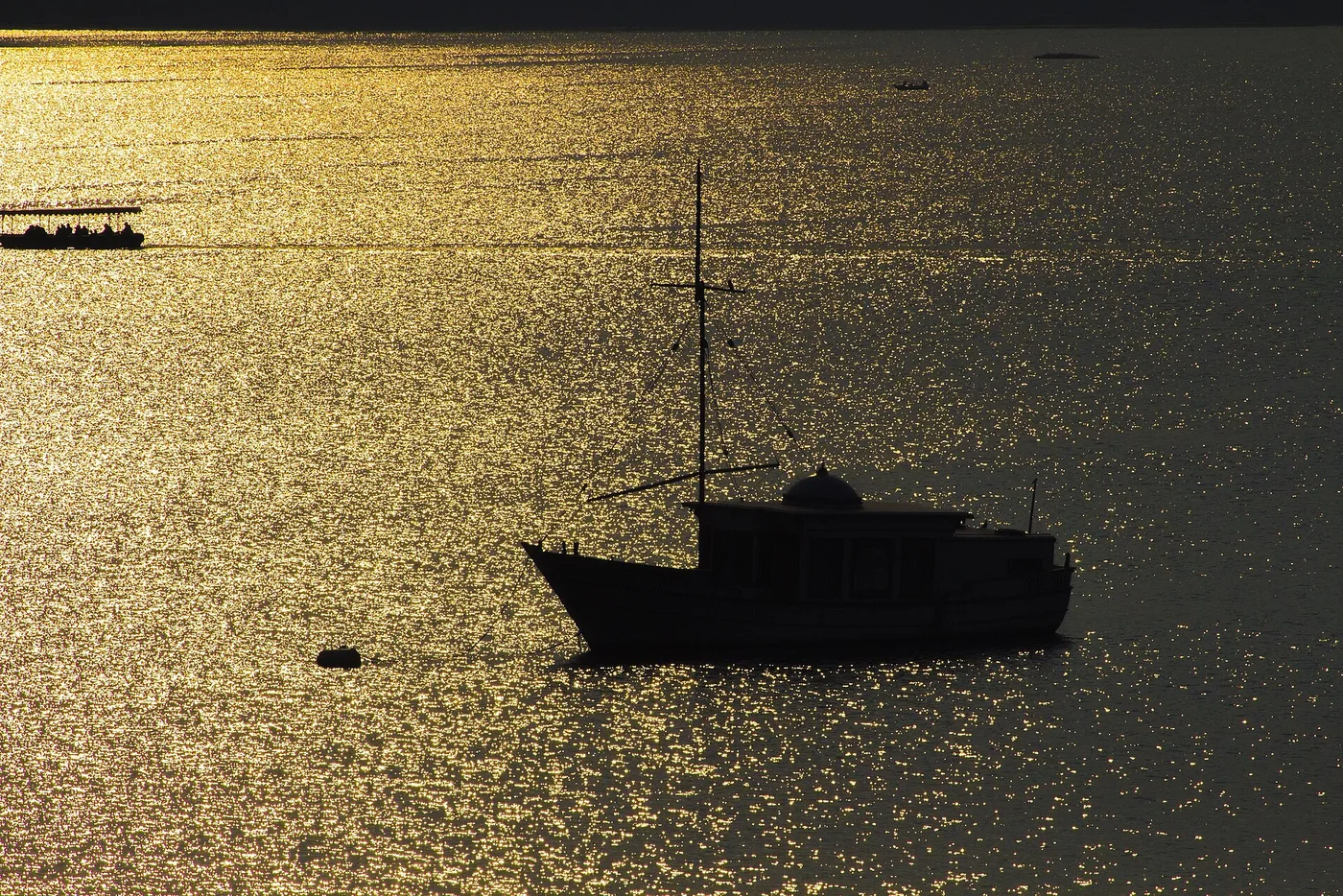 Perinteinen vene Pichola-järvellä