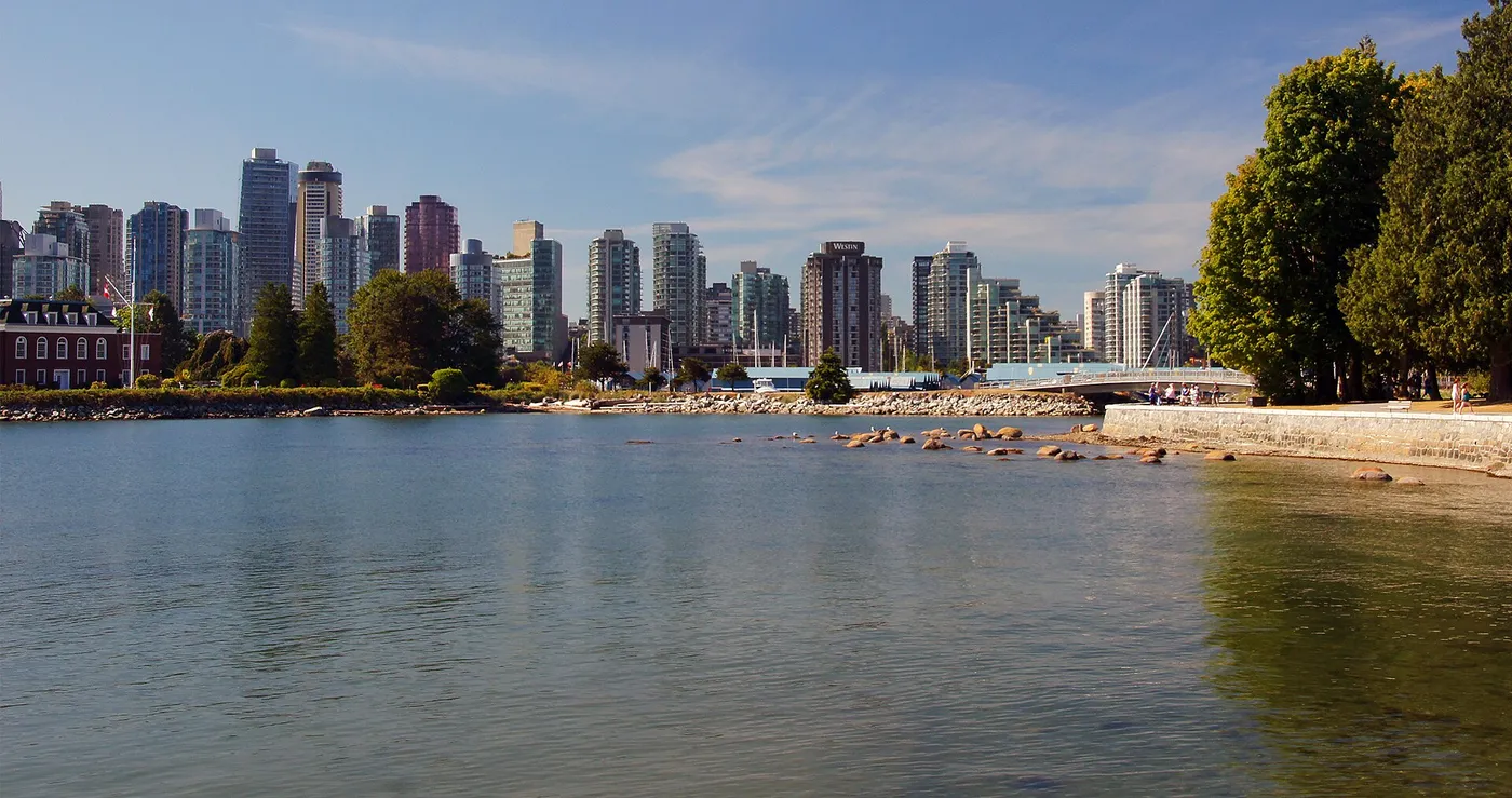 Vancouverin silhuetti