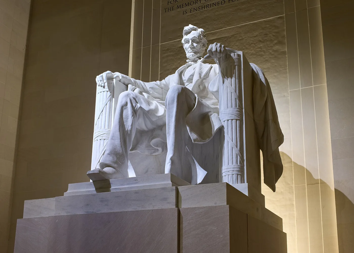 Lincoln Memorialin patsas